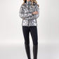 Equiline Gewatteerde Jas Dames Gasic Argento