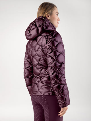 Equiline Gewatteerde Jas Dames Gasic Amaranto