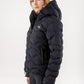 Equiline Gewatteerde Jas Dames Casic Zwart