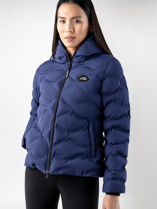 Equiline Gewatteerde Jas Dames Casic Navy