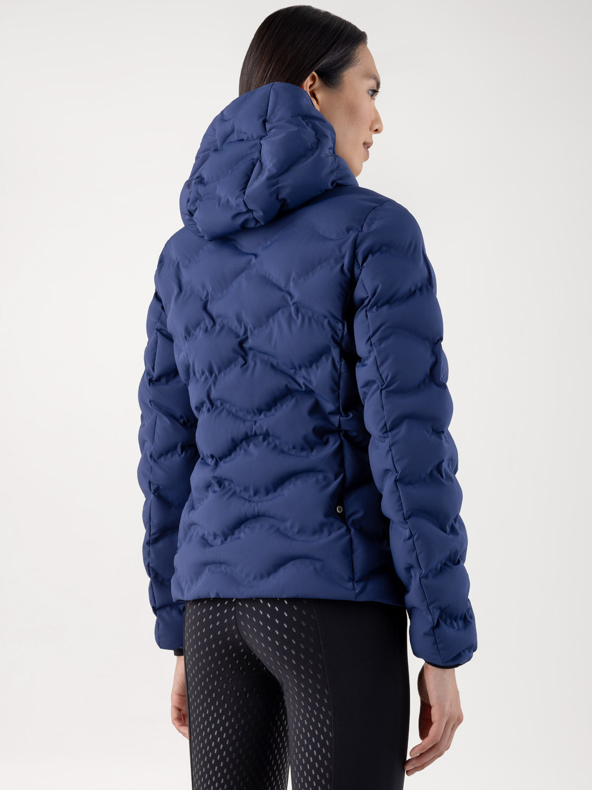 Equiline Gewatteerde Jas Dames Casic Navy