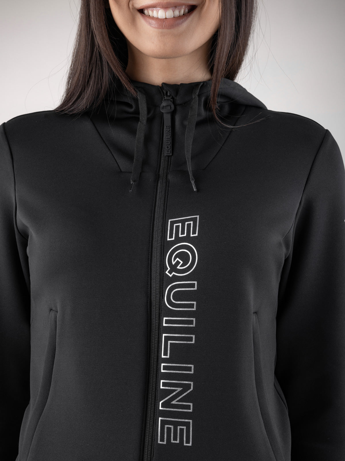 Equiline Tech Vest Dames Coco Zwart