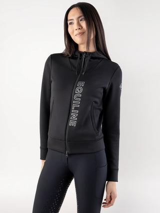 Equiline Tech Vest Dames Coco Zwart