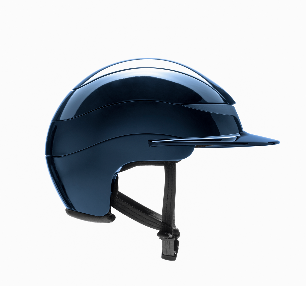 Equiline Paardrijhelm Xanto Gloss Navy