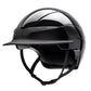 Equiline Paardrijhelm Xanto Sun Visor Gloss Strass Zwart