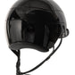 Equiline Paardrijhelm Xanto Sun Visor Gloss Strass Zwart