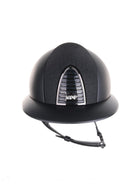 Kep Italia Paardrijhelm Cromo 2.0 Matt Polo Klep Zwart Mirror Black Frame Galassia Insert