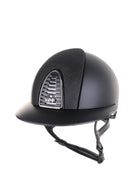 Kep Italia Paardrijhelm Cromo 2.0 Matt Polo Klep Zwart Mirror Black Frame Luminor Insert