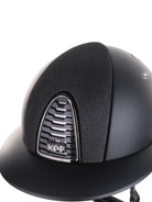 Kep Italia Paardrijhelm Cromo 2.0 Matt Polo Klep Zwart Mirror Black Frame Luminor Insert
