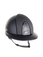 Kep Italia Paardrijhelm Cromo 2.0 Matt Polo Klep Zwart Mirror Black Frame Star Insert