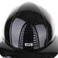 Casque Kep Italia Cromo 2.0 Polish Polo Noir Beige Jugulaire
