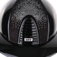 Kep Italia Paardrijhelm Cromo 2.0 Polish Polo Klep Zwart Shaded Silver Insert Beige Kinband