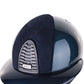 Kep Italia Paardrijhelm Cromo 2.0 Shine Polo Klep Blauw RAW Frame Suede insert