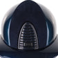 Kep Italia Paardrijhelm Cromo 2.0 Shine Polo Klep Blauw RAW Frame Suede insert
