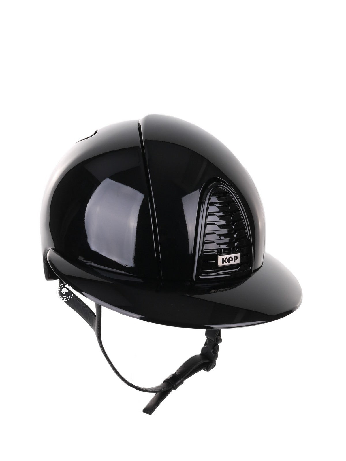 Kep Italia Paardrijhelm Cromo 2.0 Polish Polo Klep Zwart
