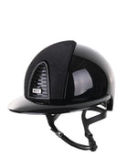 Kep Italia Paardrijhelm Cromo 2.0 Polish Polo Klep Zwart Galassia Insert Swarovski Frame