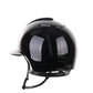 Kep Italia Paardrijhelm Cromo 2.0 Polish Polo Klep Zwart Galassia Insert Swarovski Frame