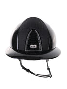 Kep Italia Paardrijhelm Cromo 2.0 Polish Polo Klep Zwart Galassia Insert Swarovski Frame