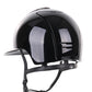 Kep Italia Paardrijhelm Cromo 2.0 Polish Polo Klep Zwart Mirror Insert Swarovski Frame