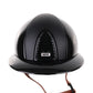 Kep Italia Paardrijhelm Cromo 2.0 Polish Polo Klep Zwart Textile Inserts Beige Kinband