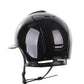 Kep Italia Paardrijhelm Cromo 2.0 Shine Polo Klep Zwart Chrome Frame