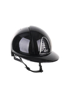 Kep Italia Paardrijhelm Cromo 2.0 Shine Polo Klep Zwart Chrome Frame