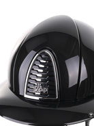Kep Italia Paardrijhelm Cromo 2.0 Shine Polo Klep Zwart Chrome Frame