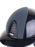 Kep Italia Paardrijhelm Cromo 2.0 Polish Polo Klep Blauw Vanity Insert