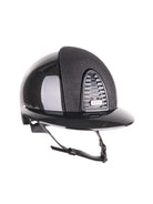 Kep Italia Paardrijhelm Cromo 2.0 Shine Polo Klep Zwart RAW Frame Luminor insert