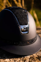 Samshield 2.0 Paardrijhelm Miss Shield Shadowmatt Crystal Bloom Zwart