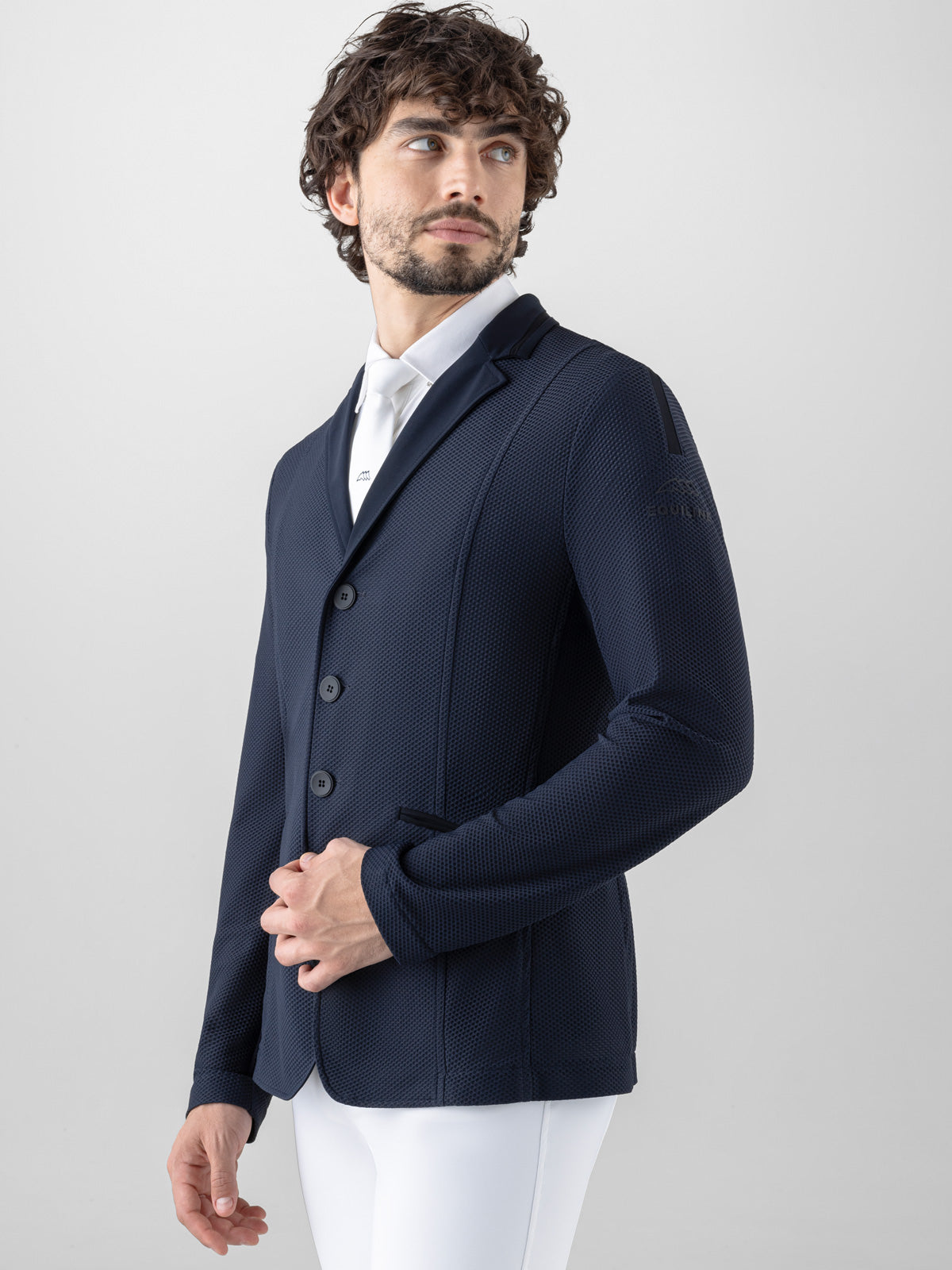 Veste de compétition Equiline pour hommes Crokirk Navy