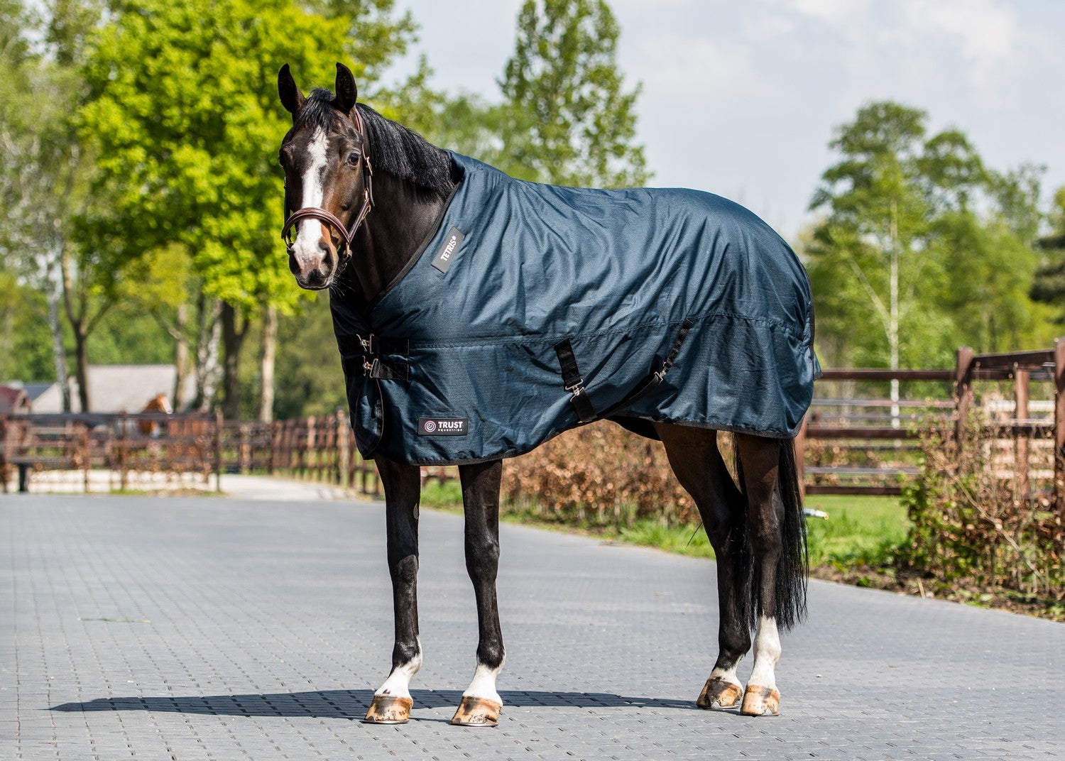 Trust TETRIS Outdoordeken 300 g Navy