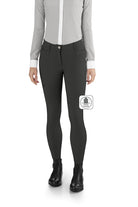 Ego7 Jumping WI winter Breech Rijbroek Knie Grip Dames Zwart
