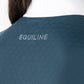 Chemise de concours Equiline manches longues femme Estock Legion Blue