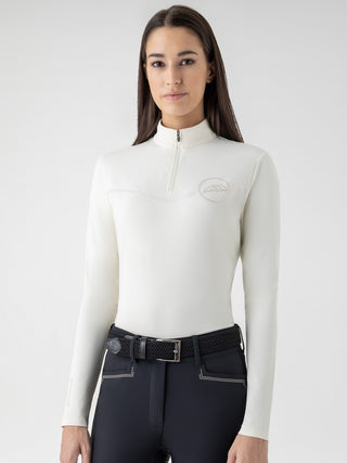 Equiline Trainingsshirt second skin dames Equost Tofu