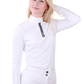 Equiline wedstrijdshirt lange mouwen dames Enner LS Wit