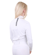 Equiline wedstrijdshirt lange mouwen dames Enner LS Wit