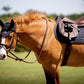 Equiline Set Zadeldek en vliegenmuts Eqflaggy Navy Pony