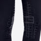 RG rijbroek knie grip dames met hoge band navy logo