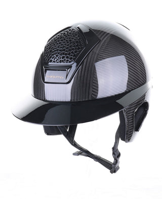 Freejump Helm Voronoï met Temple Protection Carbon Gloss Zwart