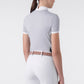 Equiline wedstrijdshirt korte mouwen dames Eolka Artic Ice
