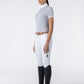 Equiline wedstrijdshirt korte mouwen dames Eolka Artic Ice