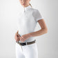 Equiline wedstrijdshirt korte mouwen dames Calid Wit