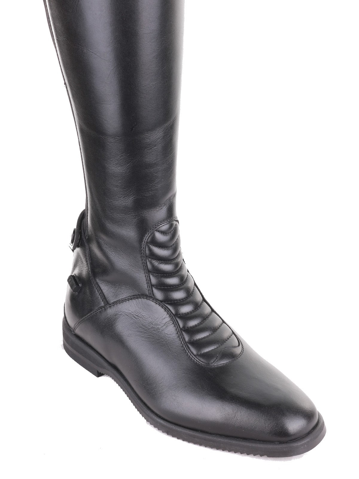 Tucci paardrijlaarzen kalfsleder Harley Microcrystals Border zwart