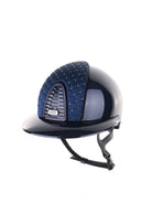 Kep Italia Paardrijhelm Cromo 2.0 Polish Polo Klep Blauw Milano Blue Cross Insert