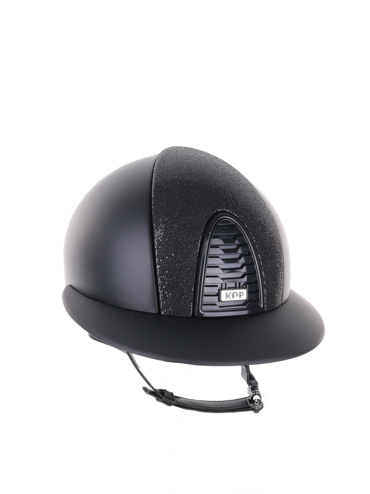 Casque Kep Italia Cromo 2.0 Matt Polo Noir Glitter Black