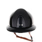 Kep Italia Paardrijhelm Cromo 2.0 Shine Polo Klep Zwart RAW Frame Star Insert Beige Kinband
