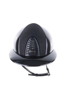 Kep Italia Paardrijhelm Cromo 2.0 Shine Polo Klep Zwart RAW Frame Galassia insert