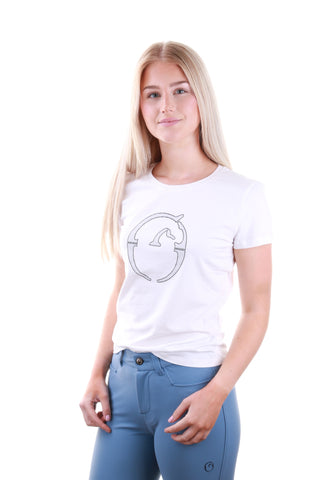 Vestrum t-shirt korte mouwen dames Cecina wit