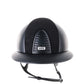 Casque Kep Italia Cromo 2.0 Textile Polo Noir Suede Insert